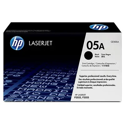 HP 05A CE505A Toner orijinal kutu